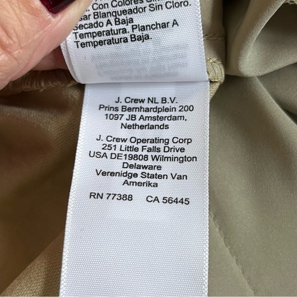 J. Crew Barrel Leg Khaki Pants Plus Size 37 - Picture 8 of 11